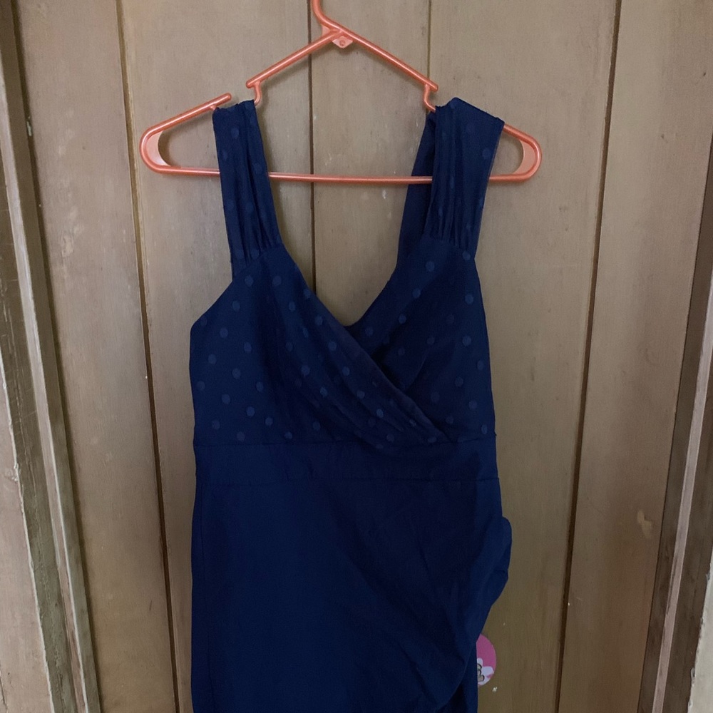 Blue dress